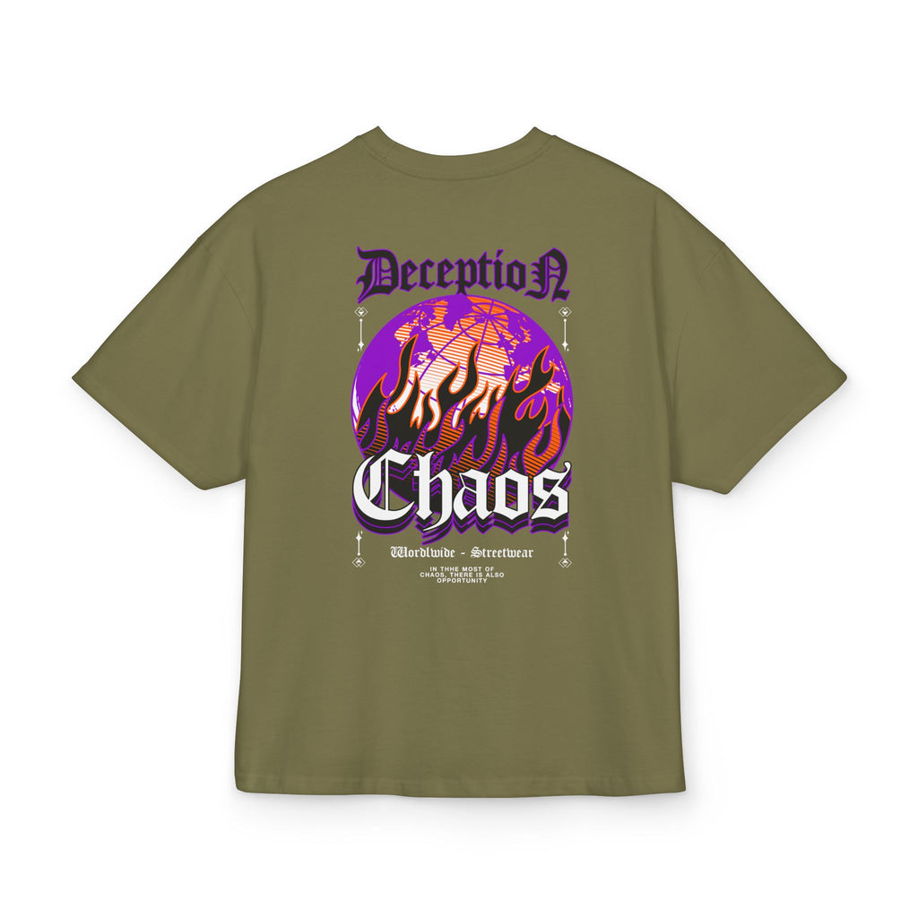 Camiseta Box Unissex URBXN | Deception Chaos